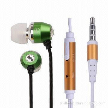 Handsfree Kit for Mobile Phone/MP3/MP4 with 32Ω Impedance and 1.3m Cord Length